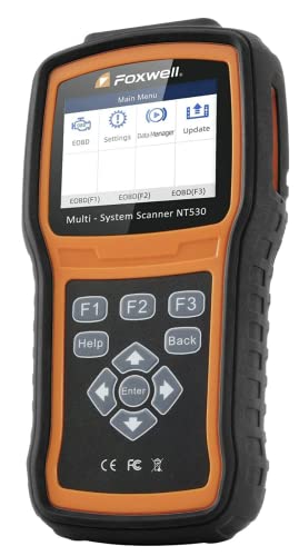 FOXWELL NT530 for Dodge - All Systems, All Maintenance Service - Bidirectional Diagnostic Scan Tool OBD2 Scanner Automotive Code Reader ABS Bleed SRS Airbag SAS TPMS TPS EPB Oil Reset CKP