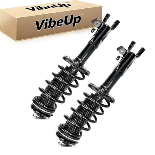 VibeUp Front Strut Shock Assembly w/Coil Spring for Honda Civic Only fit Sedan 2006-2011, for Acura CSX 06-11, Replace 172286 172287, Left & Right, 2pcs - size: Front, style: for Honda Civic 1.8L L4 Sedan 2006-2011