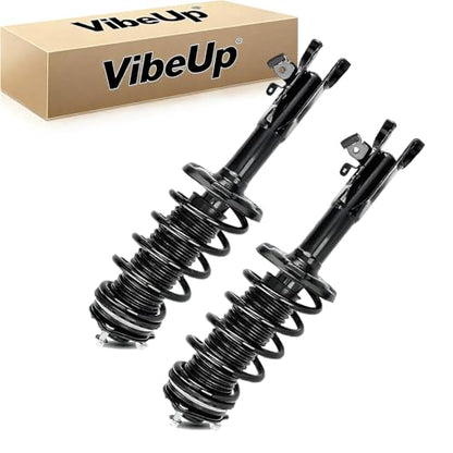 VibeUp Front Strut Shock Assembly w/Coil Spring for Honda Civic Only fit Sedan 2006-2011, for Acura CSX 06-11, Replace 172286 172287, Left & Right, 2pcs - size: Front, style: for Honda Civic 1.8L L4 Sedan 2006-2011