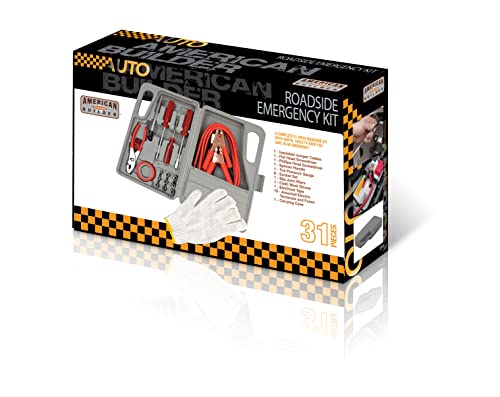 American Builder HW2194 Gray 31-Piece Auto Roadside Emergency Tool Kit