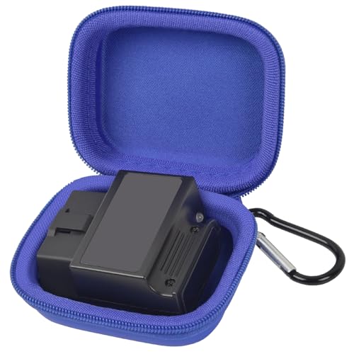 Car and Auto Mini Carry Case Compatible with BlueDriver Bluetooth Pro/Pro Next Gen OBDII OBD2 Scan Tool Monitor for iPhone & Android -Bag Only (Dark Blue) - color: Dark Blue