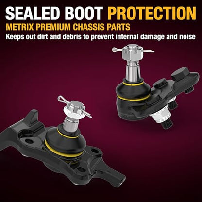 Metrix Premium Chassis Parts Ball Joint Fits Chevrolet Blazer RWD 71-72 | C10 Pickup 71-72, C10 Suburban 71-72, GMC Jimmy RWD 71-72, P15/P1500 Van 71-72, Front Upper, Replacement K6124 - size: 35270MT