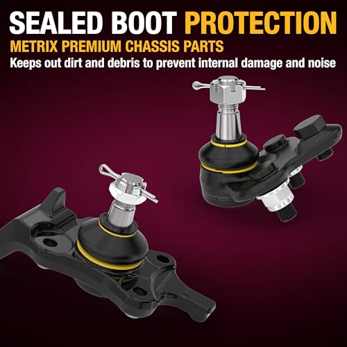 Metrix Premium Chassis Parts - 2 PC Front Lower Ball Joint Kit Fits 91-93 Chrysler Daytona, 91-93 Dynasty, 91-00 Grand Voyager, 92-93 Imperial, 91-95 LeBaron, 91-93 New Yorker, 91-94 Phantom, Shadow - size: K7257 x2/ PAIR