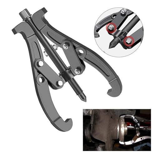 Bearing Puller Tool Three-jaw Code Puller Bearing Extractor car Wheel hub Removal Tool Multifunctional Triangular Hand(3inch) - color: 3inch