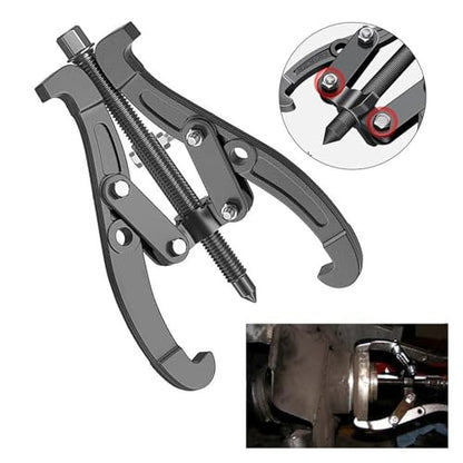 Bearing Puller Tool Three-jaw Code Puller Bearing Extractor car Wheel hub Removal Tool Multifunctional Triangular Hand(3inch) - color: 3inch