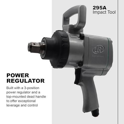 Ingersoll Rand 295A 1" Air Impact Wrench, 1475 ft-lbs Max Torque, Pistol Grip