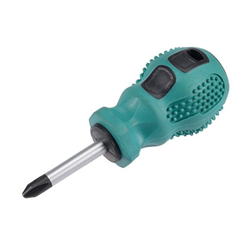 uxcell #2 Phillips Screwdriver 1.5 Inch Round Shaft Non Slip Comfortable Handle - size: PH2 x 1.5"