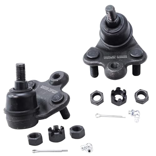 Detroit Axle - 12pc Front Struts Kit for 2006-2011 Honda Civic | 2Struts and Coil Springs 2 Lower Ball Joints 2 Sway Bars 4 Outer Inner Tie Rods 2 Rear Shock Absorbers Replacement Suspension - size: 12AQS3000181/Big Kit