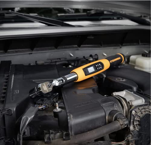 GEARWRENCH 3/8" Flex Head Electronic Torque Wrench with Angle, 10-100 ft/lbs. - 85078 - style: 3/8 Drive Flex Head with Angle