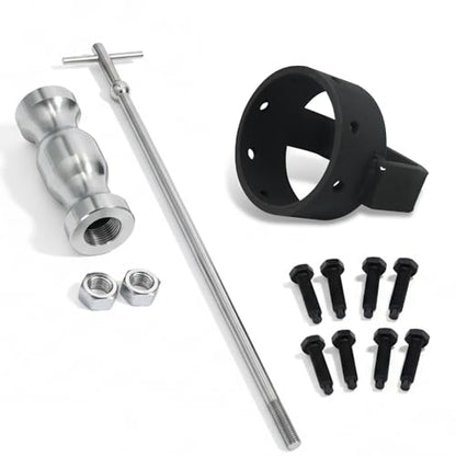 3.75 Inch CV Axle Shaft Puller Tool Kit with Slide Hammer, Heavy Duty Axle Removal Tool for Cars Trucks ATV UTV, CV Joint and Driveshaft Puller Set