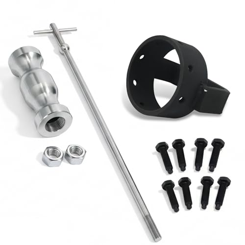 3.75 Inch CV Axle Shaft Puller Tool Kit with Slide Hammer, Heavy Duty Axle Removal Tool for Cars Trucks ATV UTV, CV Joint and Driveshaft Puller Set