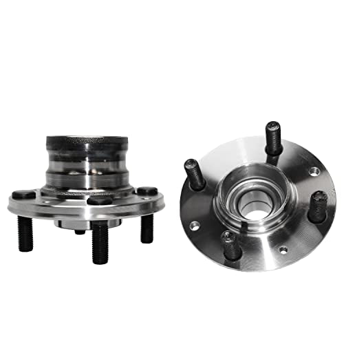 Detroit Axle - 2 Rear Wheel Bearing Hubs for Dodge Plymouth Colt Eagle Summit Mirage [4-Wheel ABS] Pair Wheel Bearing and Hub Assembly Replacement - style: 512033 x2/Pair
