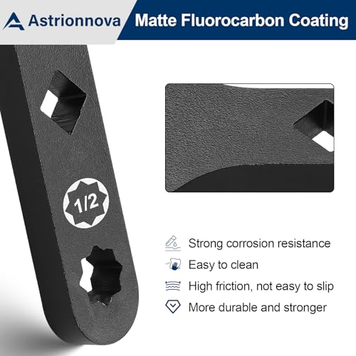 Lower Control Arm Prying Tool – Suspension Bushing Removal Tool Compatible with 1/2” Drive Breaker Bar – Ball Joint Separator for FWD and Import Cars - size: Lower Control Arm Prying Tool