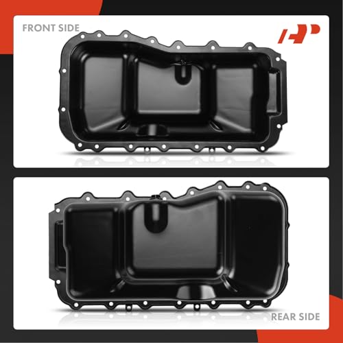 A-Premium Engine Oil Pan Sump with Drain Plug Compatible with Dodge Grand Caravan Caravan Dynasty Chrysler Town & Country New Yorker Imperial Plymouth Grand Voyager Voyager