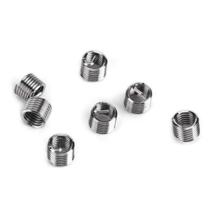 35 Pcs Thread Repair Kit, Stainless M6 x 1mm Thread Repair Insert Kit Compatible Hand Tool Set for Auto Repairing - size: M6 x1mm, style: Metric