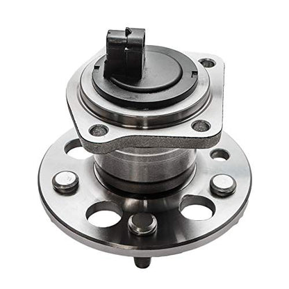 Detroit Axle - Rear Wheel Bearing and Hub Assembly for Toyota Sienna 1998 1999 2000 2001 2002 2003 5 Lugs w/ABS - size: 512041/Single