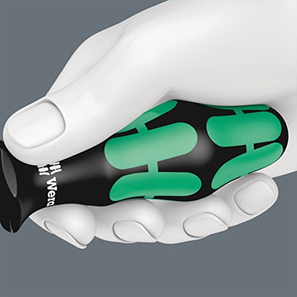 Wera 05028062001 367/6 TORX® Screwdriver set Kraftform Plus and rack, 6 pieces - size: TX10x80mm, TX15x80mm, TX20x100mm, TX25x100mm, TX30x115mm, TX40x140mm