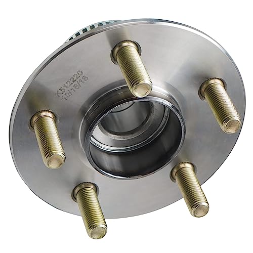 Detroit Axle - Rear 2pc Wheel Bearing Hubs for Dodge Stratus Plymouth Breeze Chrysler Sebring Cirrus, 2 Wheel Bearing and Hubs Assembly Replacement - style: 512220 x2/Pair