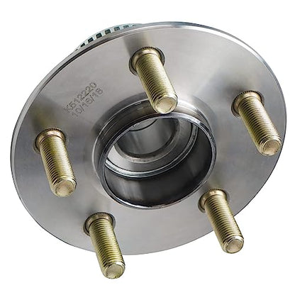 Detroit Axle - Rear 2pc Wheel Bearing Hubs for Dodge Stratus Plymouth Breeze Chrysler Sebring Cirrus, 2 Wheel Bearing and Hubs Assembly Replacement - style: 512220 x2/Pair