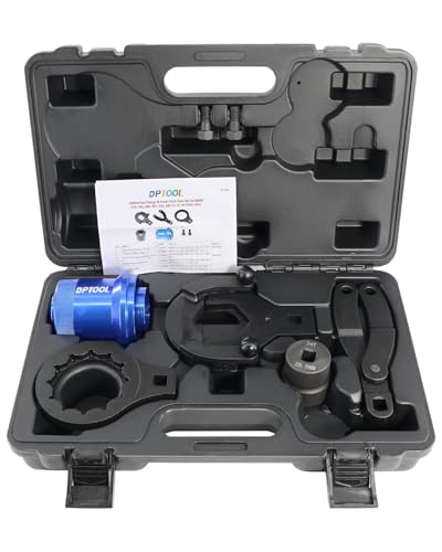 DPTOOL Rear Drive Axle Differential Installer Remover Tool Kit for BMW | E70 E90 E91 E92 X3 X5 X6 RWD 4WD Replace 335040 335050 335060 335080 230020 - size: 7PC