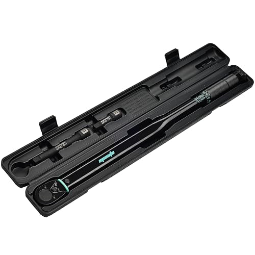 EPAuto 1/2-Inch Drive Click Torque Wrench, 25-250 ft-lb/33.9-338.9 Nm, Black | 1/2-Inch Drive Click Torque Wrench, 25-250 ft-lb/33.9-338.9 - size: 1/2-Inch Drive 25-250 ft-lb