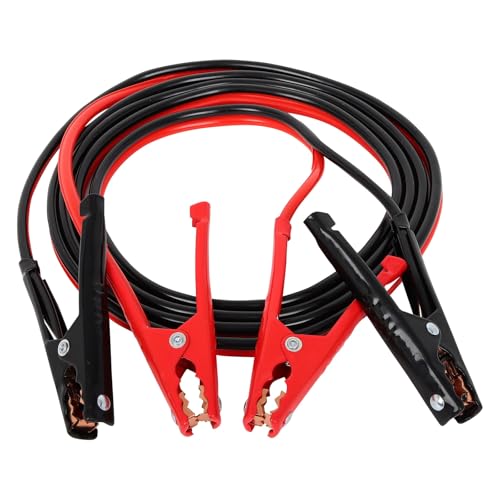 SCITOO 10 Gauge Jumper Cables 12FT for Car SUV Trucks ETL Listed | Power Jumper Cable Extension Cord for Car SUV Trucks; Heavy Duty Automotive Booster Cables for Jump Starting; Red and Black