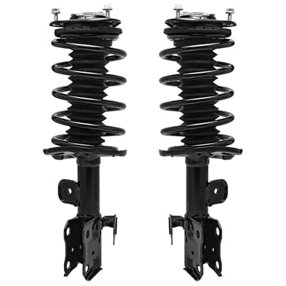 Detroit Axle - Struts Shocks Kit for Toyota 2010-2015 Prius | Front Struts w/Coil Spring Sway Bar End Links Rear Shock Absorbers 2011 2012 2013 2014 Replacement Suspension - size: 6AQS47265/Shock Kit