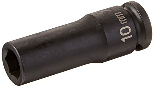 Grey Pneumatic (1010MDG) 3/8" Drive x 10mm Magnetic Deep Socket - size: 0.3937", style: 0.3937" Magnetic Deep