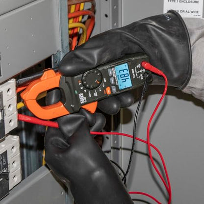 Klein Tools CL220 Digital Clamp Meter, Auto-Ranging 400 Amp AC, AC/DC Voltage, TRMS, Resistance, Continuity, NCVT Detection, and Temp - size: Clamp Meter
