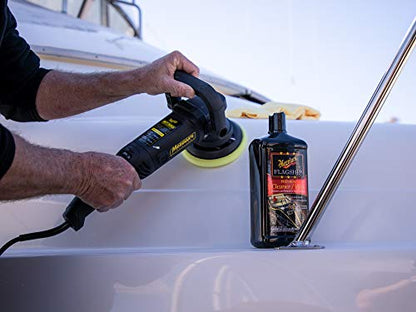Meguiar's Flagship Premium Cleaner Wax M6132, Pro-Grade Boat and RV Cleaner Wax for Fiberglass and Gel Coats, Removes Defects, Boosts Gloss, and Applies Long-Lasting Protection in One Step, 32 Oz - style: Cleaner/Wax