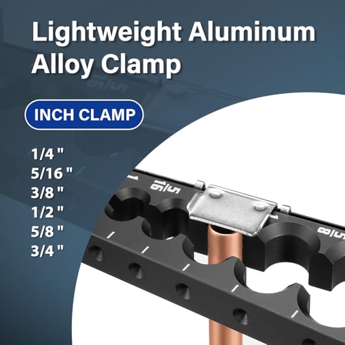 Wisscool Flaring Tool HVAC 1/4” -3/4” Single Flare Tool 45° | Eccentric Tubing Flare Tool with Clutch Limit for Copper Pipe Tube Plumping Work(2 in 1) - size: 2 in 1