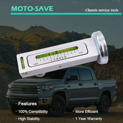 Adjustable Magnetic Gauge Tool Camber Castor Strut Wheel Alignment for Truck OEM Genuine Replacement