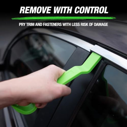 OEMTOOLS Trim Removal Tool Kit for Automotive Molding, Fasteners, & Bezels | 5 Piece Plastic Trim Removal Tool Kit Won’t Scratch Your Car, Impact-Resistant High-Quality Nylon, Extra Slim Profiles - style: 5-Pc Molding, Fasteners, & Bezels Removal Kit