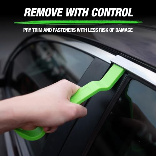 OEMTOOLS Trim Removal Tool Kit for Automotive Molding, Fasteners, & Bezels | 5 Piece Plastic Trim Removal Tool Kit Won’t Scratch Your Car, Impact-Resistant High-Quality Nylon, Extra Slim Profiles - style: 5-Pc Molding, Fasteners, & Bezels Removal Kit