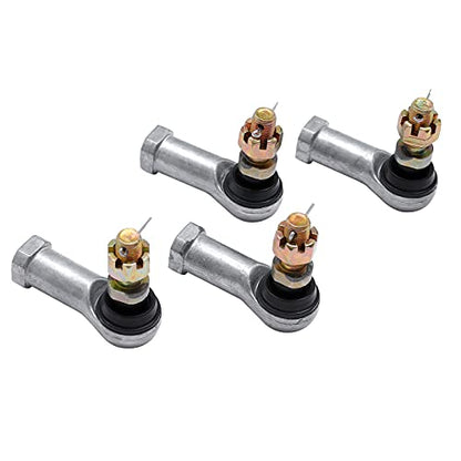 Tie Rod End Kit, Fit for 2005-2013 Honda Foreman 500, 03-16 Rincon 650/680 | Compatible With 01-14 Honda Foreman Rubicon 500, 93-00 Honda Fourtrax 300, Ball Joint Set, ATV UTV Part Accessories