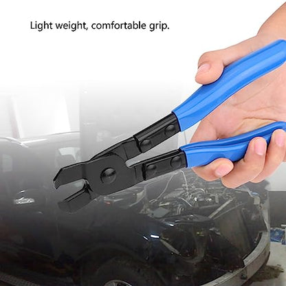 Clamp Pliers, Carbon Steel Universal Ear Type CV Boot Clamp Plier Professional Ear CV Joint Boot Clamps Band Tool Kit Auto Repair Tool Suitable for All Earless Type CVJ Boot Clamps