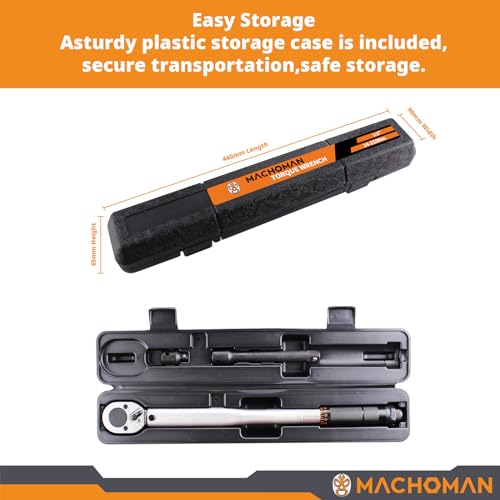 MACHOMAN Ratchet Torque Wrench Set (TQW403) - style: TQW403