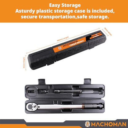 MACHOMAN Ratchet Torque Wrench Set (TQW403) - style: TQW403