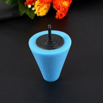 Foam Polishing Buffing Pad Kit for Versatile Wheel Polishing - Power Drill Accessory for Cars, Boats & Motorcycles