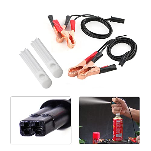 NOBRIM Auto Car Fuel Cleaning Injector Flush Cleaner Wash Adapter Cleaning Tool Set Nozzle DIY Kit Cleaning Tool Kit Set Car Wash Tool - color: 1 Set