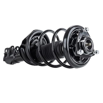 Detroit Axle - Front Struts Sway Bars for 2008-2011 Mitsubishi Lancer [GTS] 2 Struts with Coil Spring Assembly 2 Sway Bar End Links 2009 2010 Replacement Suspension Kit - size: 4QS54595/Sway Kit