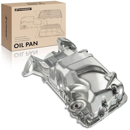 A-Premium Engine Oil Pan Sump with Drain Plug | Compatible with Honda Civic 2006 2007 2008 2009 2010 2011 1.8L, Reliable Oil Storage, Perfect Seal