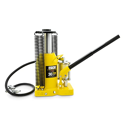 Pro Series 30 Ton Air Hydraulic Bottle Jack - style: 30 Ton Capacity