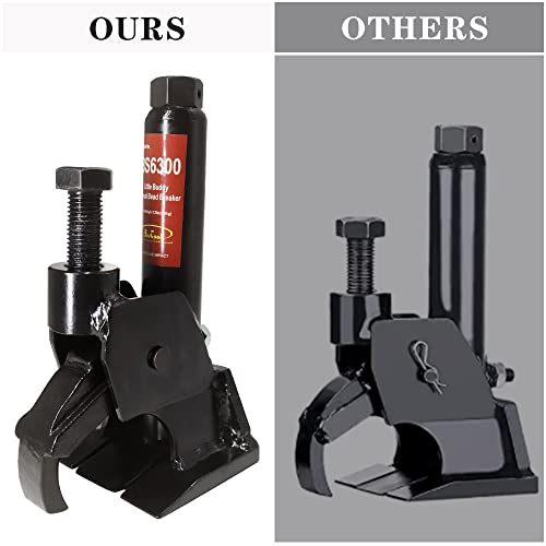BESTOOL Manual Tire Bead Breaker Tool Adjustable Hammer Tires Changer for ATV Tire Operation - color: with Crowbars