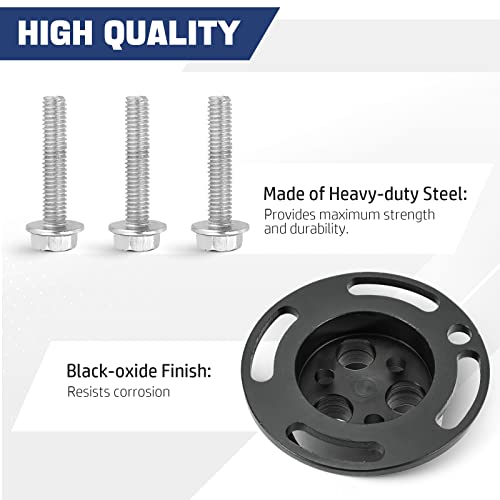 DASBET Water Pump Sprocket Retainer Holding Tool Full-Circle Timing Chain Kit Compatible with 2.2 2.4L GM Vauxhall Opel
