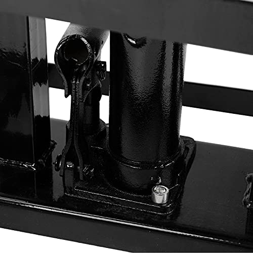 TYFYB 2 Pack Black 10000lbs Capacity Low Profile Car Lift Service Ramps Truck Trailer Garage Automotive Hydraulic Lift Repair Frame Lift Height Hydraulic Vehicle Ramps, CY0665