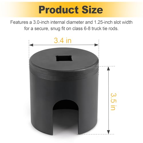 Heavy Duty Tie Rod Socket,Tie Rod Adjustment and Removal Tool for Class 6 – 8 Transportation Trucks & Equipment, 10353