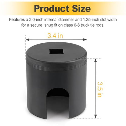 Heavy Duty Tie Rod Socket,Tie Rod Adjustment and Removal Tool for Class 6 – 8 Transportation Trucks & Equipment, 10353