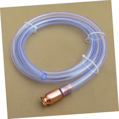 Luxshiny 1set Convenient Automotive Maintenance Siphon Pump for Water Fuel Siphon Hose Oil Transfer Hose Connector Clamp and Switch Kit