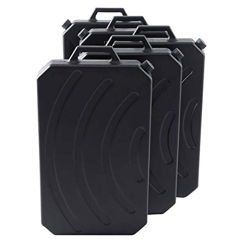 SLMOTO ABS Low Profile Oil Drain Pan w/Spout for Harley Electra Glide Standard FLHT 5PCS - size: 5PCS Oil Drain Pan for Motorcycles